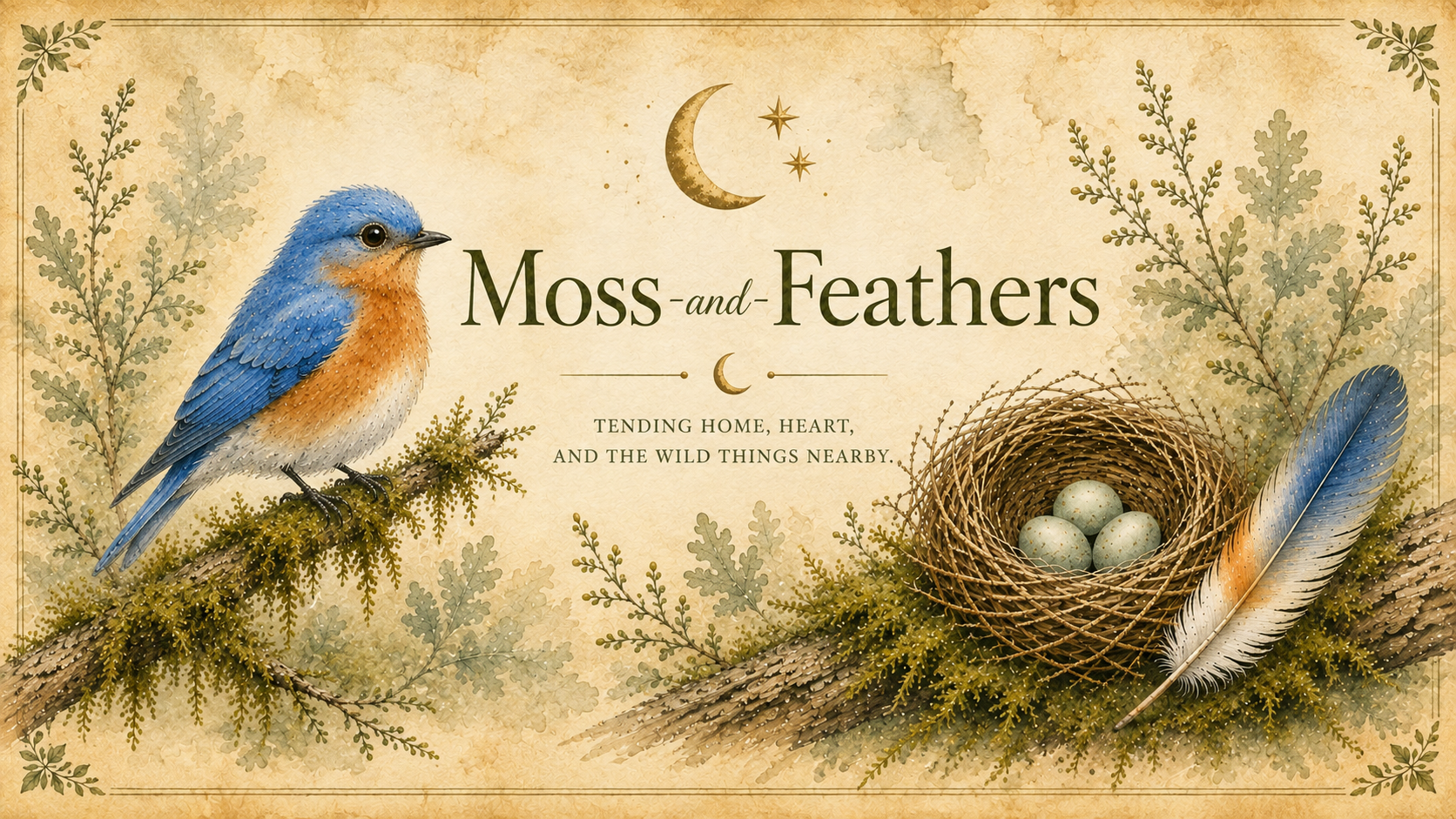 Moss and Feathers
